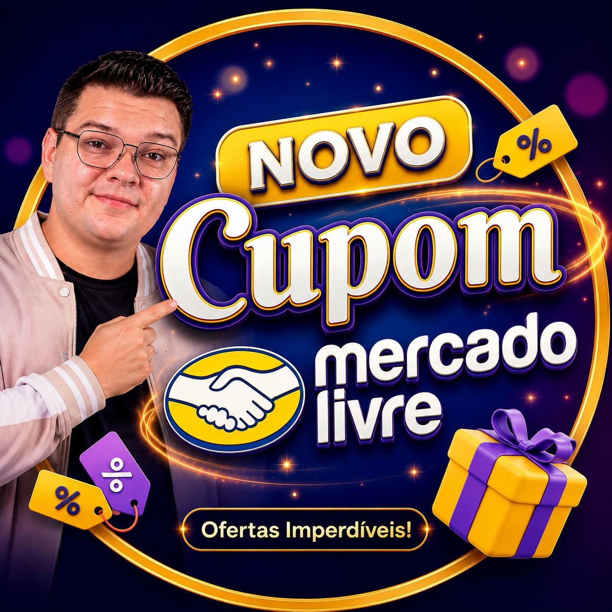 ️ CUPOM DE DESCONTO EXCLUSIVO MELI+
