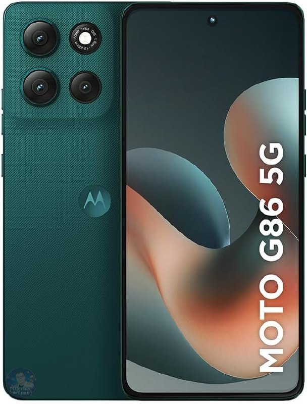 Motorola Moto G86 5G - 512GB 8GB RAM - Câmera 50MP Sony OIS - Verde Escuro