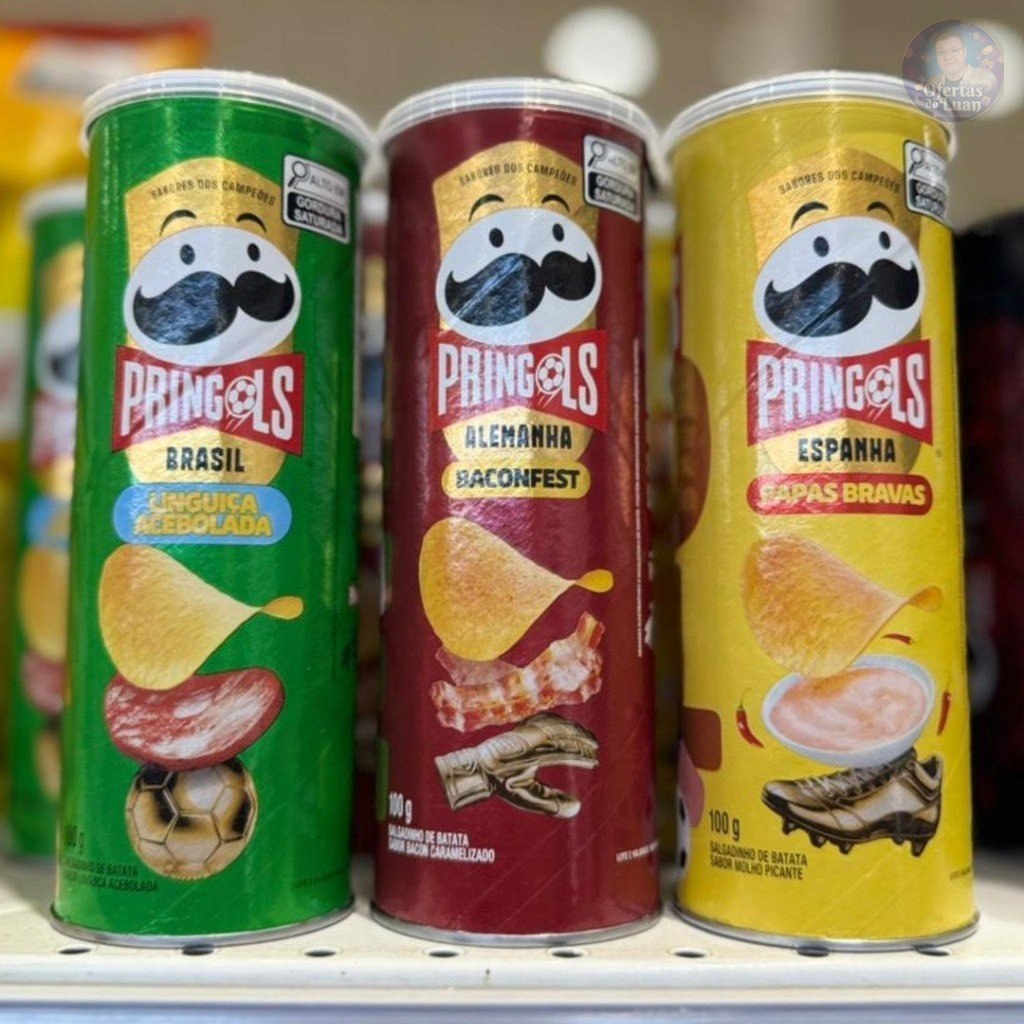 Pringles Tripack Especial Festa do Futebol