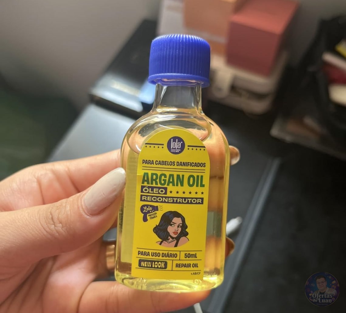 Argan Óleo Reparador 50ml Lola Cosmetics