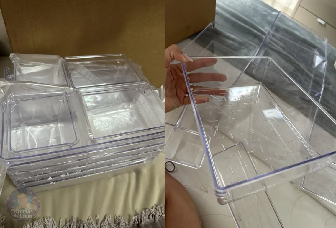 Kit 25 Organizador Multiuso Modular