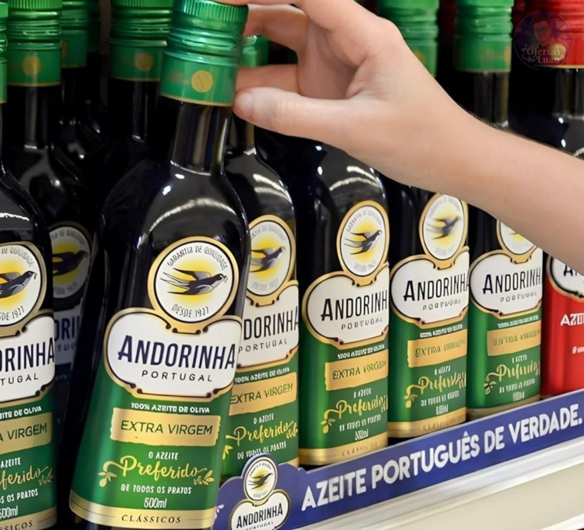 🫒 Azeite de Oliva Extra Virgem 500ml Andorinha