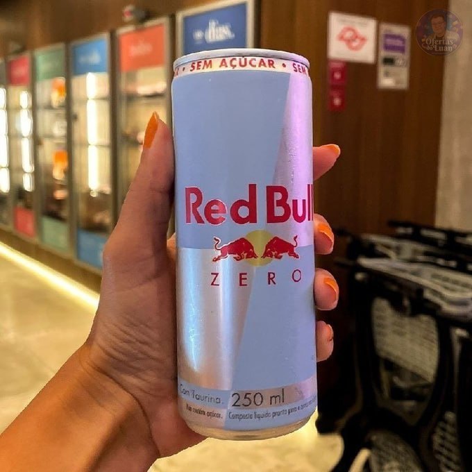 Red Bull Energético, Sugar Free, Sem Açúcar, 250ml, 4 latas