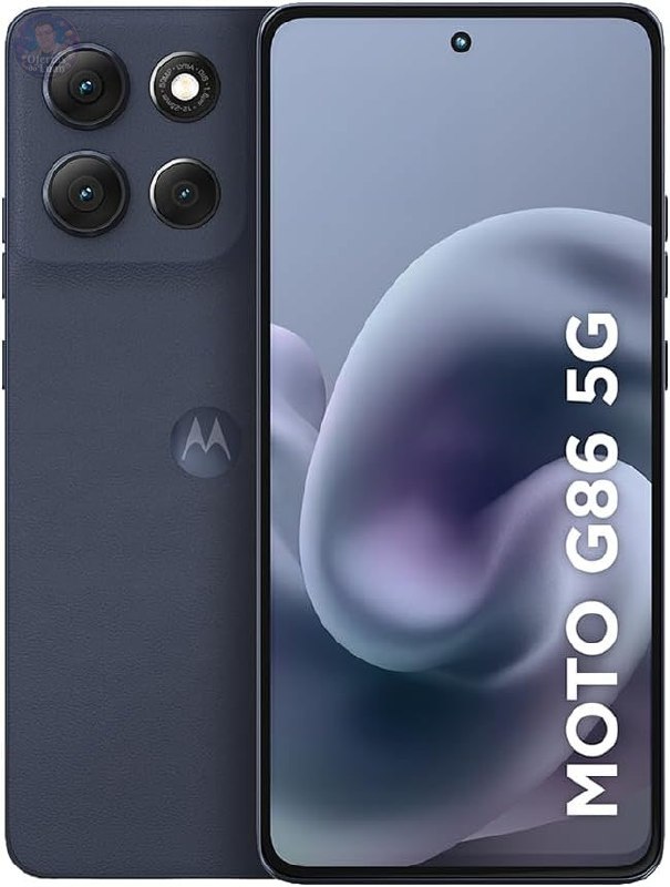 Motorola Moto G86 5G - 256GB 24GB RAM - Tela pOLED 1.5K - Câmera 50MP - Grafite