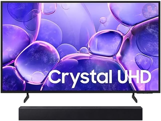Samsung Smart TV 50" Crystal UHD 4K U8600F 2025 + Soundbar HW-B400F/ZD