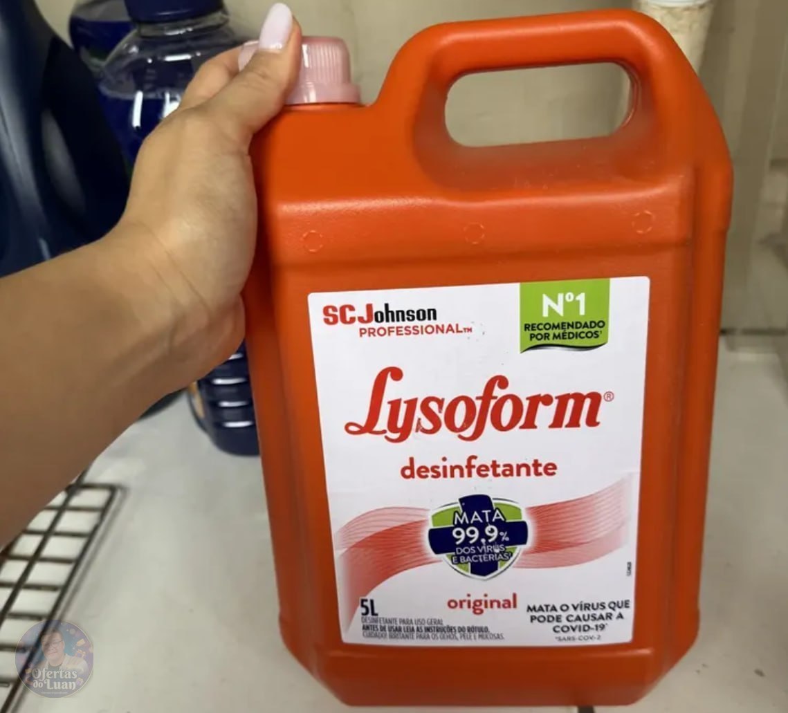 Lysoform Original Desinfetante Líquido 5L