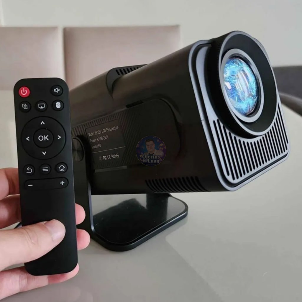 Projetor Android 11 Hy320 4k Bluetooth Smart