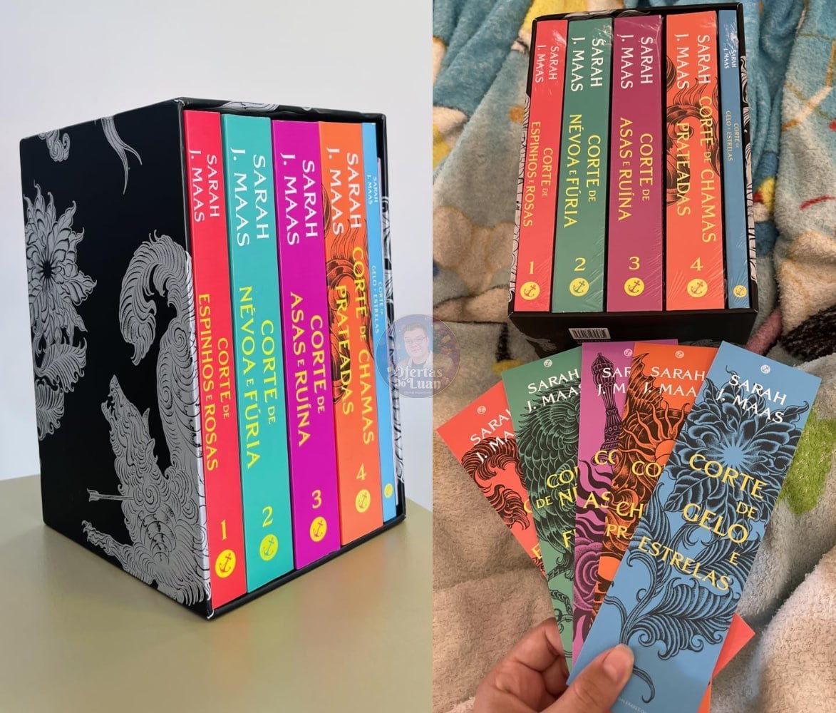 Box Corte de espinhos e rosas - Sarah J. Maas