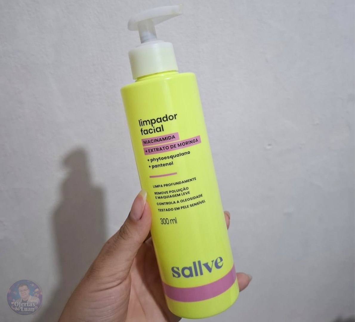 Sallve Limpador Facial Niacinamida 300ml