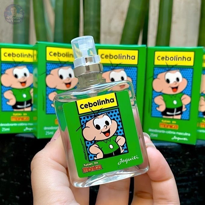 Deo Colônia Cebolinha 25ml - Jequiti