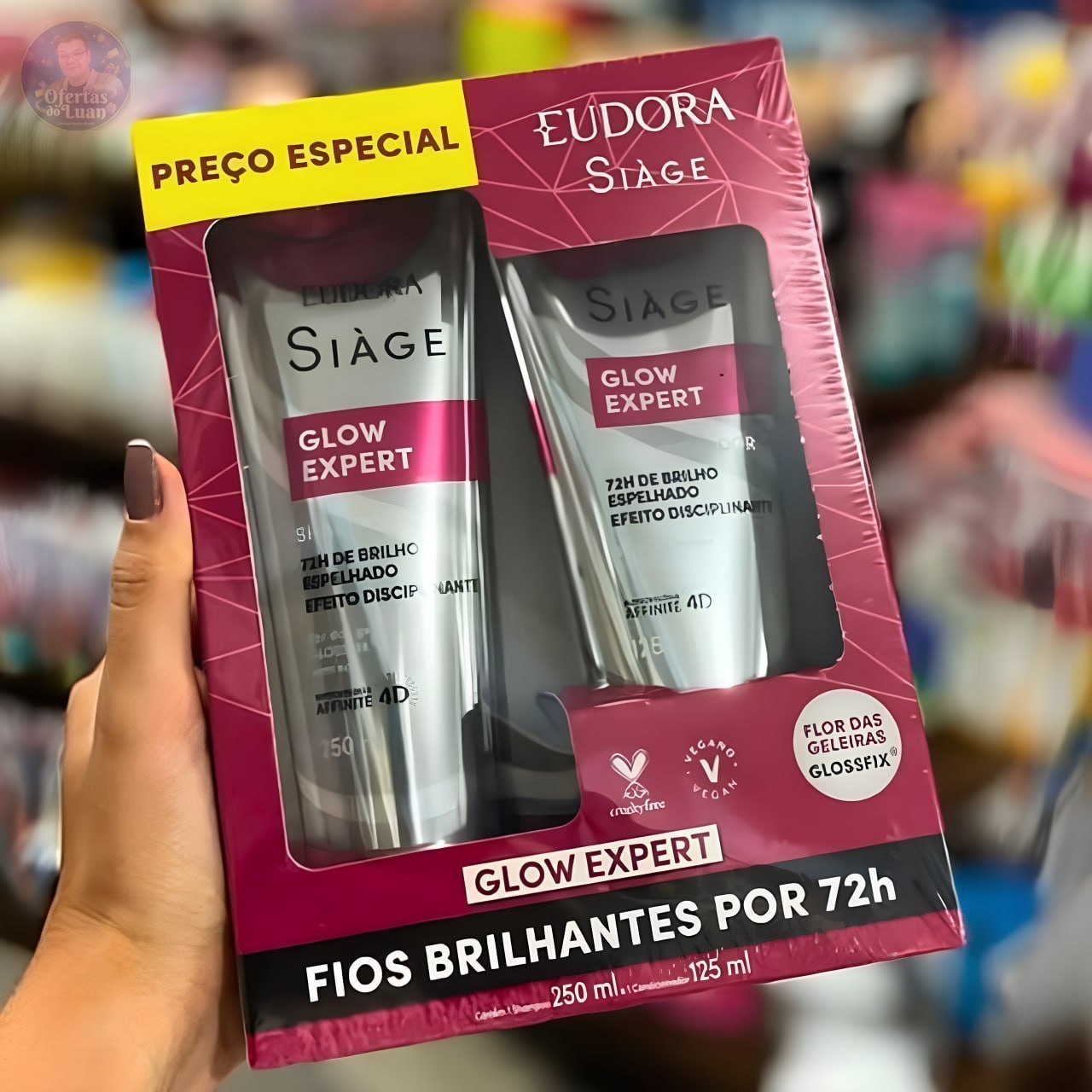 SIÀGE GLOW EXPERT: Shampoo + Condicionador
